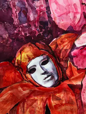 Marcel De Grauwe - "Fragmentatie I en II" - Figuren in Feeststemming. kopen? Bied vanaf 30!