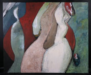 Jos Schimmer - Olieverf op doek, Zonder titel (Groot) kopen? Bied vanaf 300!