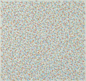 Helene Briels - Acryl op textiel, Orkest - Ingelijst kopen? Bied vanaf 120!