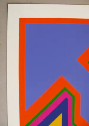 Nicholas Krushenick - OHNE TITEL " A. P . 1967 signiert " kopen? Bied vanaf 200!