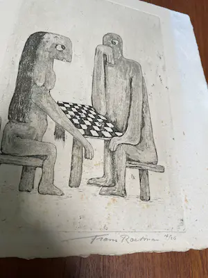 Frans Roetman - Schaakspel kopen? Bied vanaf 50!