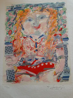 Kees Salentijn - Zeefdruk, Nina de Vacaciones kopen? Bied vanaf 35!