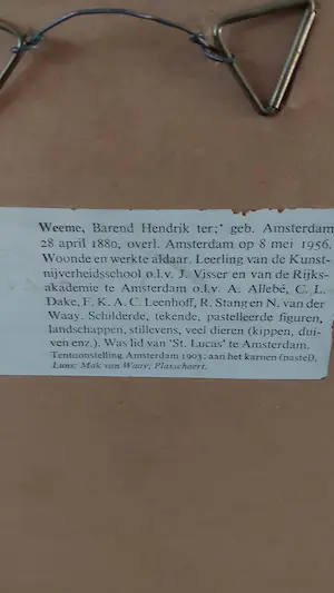 Barend Hendrik ter Weeme - clown kopen? Bied vanaf 200!