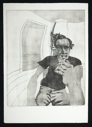 Jan Haas - Ets en aquatint, Zonder titel kopen? Bied vanaf 35!