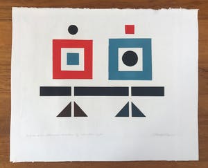 Gijsbert Jan van Koppenhagen - Kleurenhoutsnede - 1974 - 4/30 - Gesigneerd kopen? Bied vanaf 55!