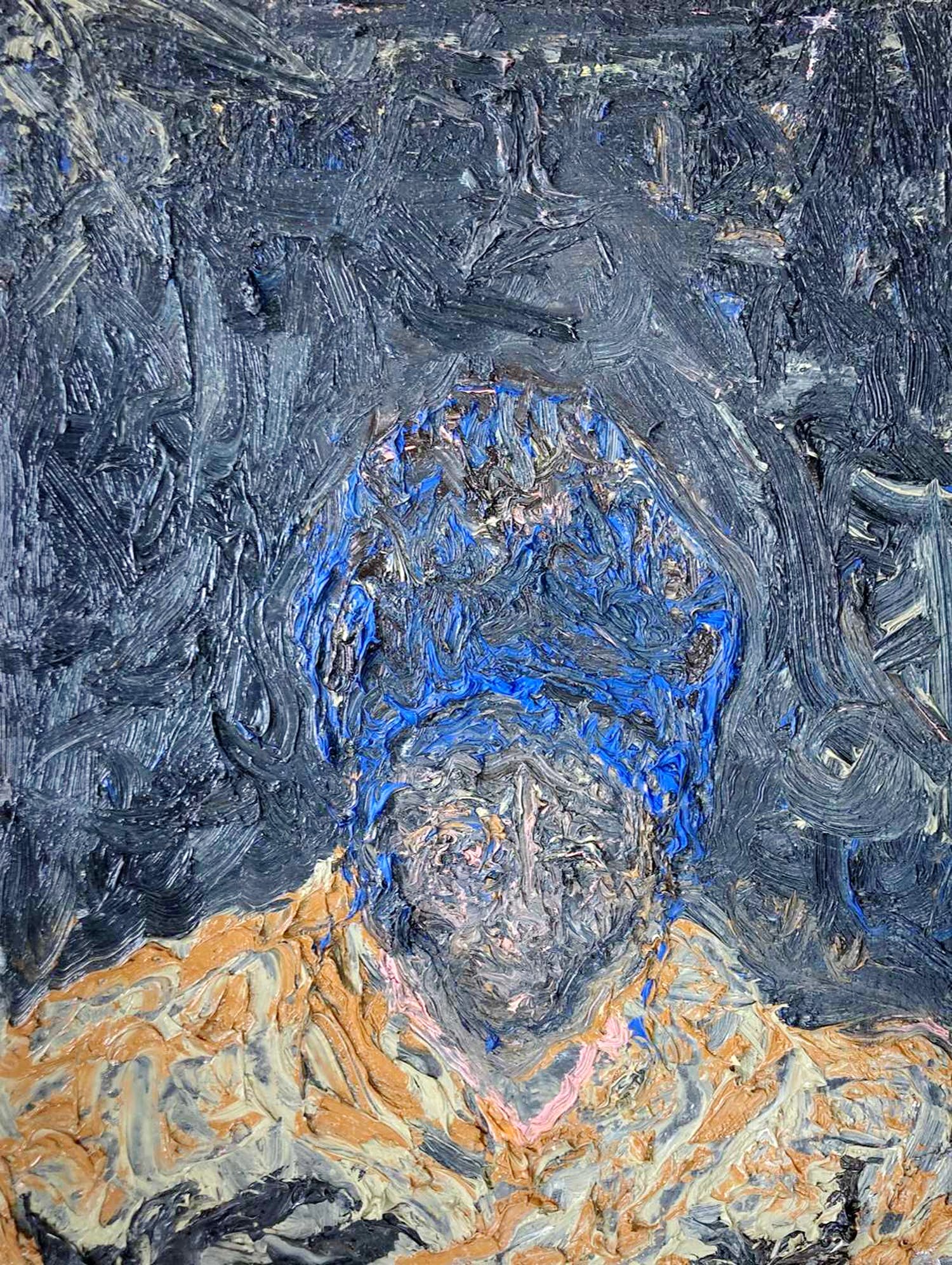 Ronald Zuurmond - Olieverf op doek, Kop verkocht voor € 750!