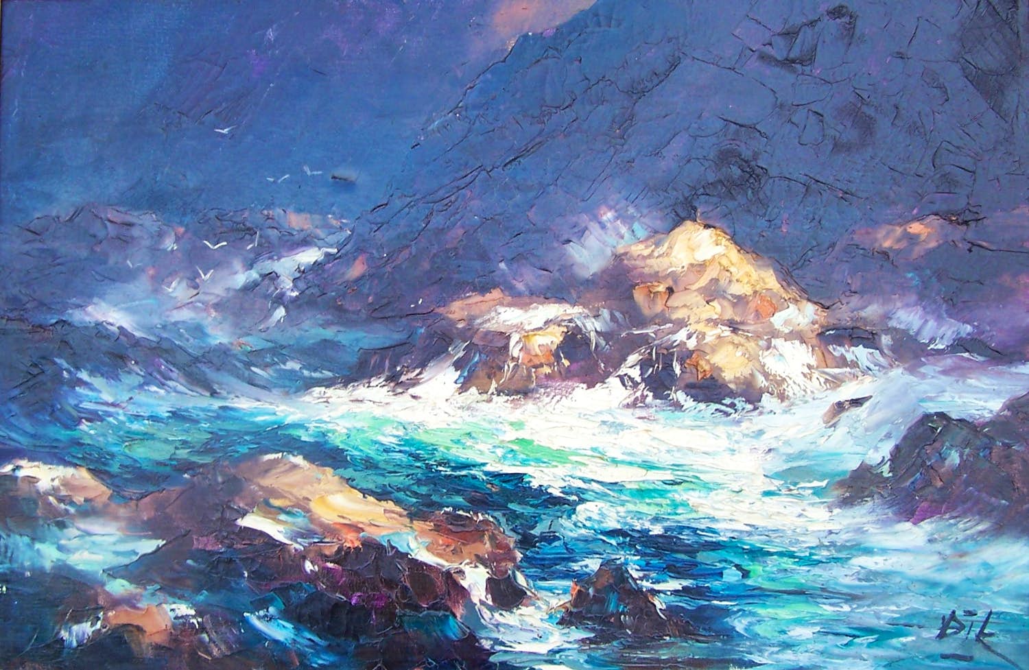 Pieter Dik - Kustgezicht kopen? Bied vanaf 200!