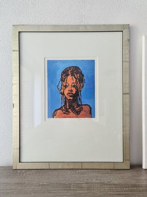 Peter Klashorst - Zeefdruk - ingelijst - E/A kopen? Bied vanaf 1!