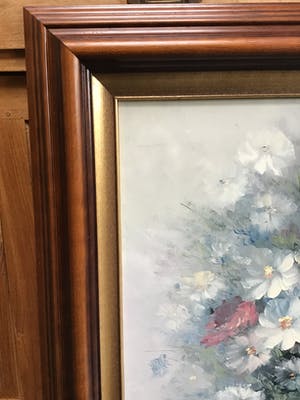 Niet of onleesbaar gesigneerd - Pot met bloemen kopen? Bied vanaf 1!