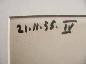 Pablo Picasso - " JACQUELINE PICASSO ( ROQUE ) " 1955 . kopen? Bied vanaf 300!