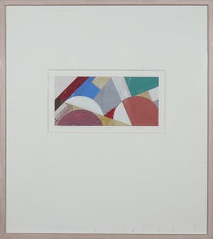 Henri Plaat - Gouache, Zonder titel - Ingelijst kopen? Bied vanaf 50!