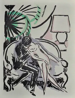 Kees van Dongen - Pochoir uit La Garconne 1925 kopen? Bied vanaf 199!