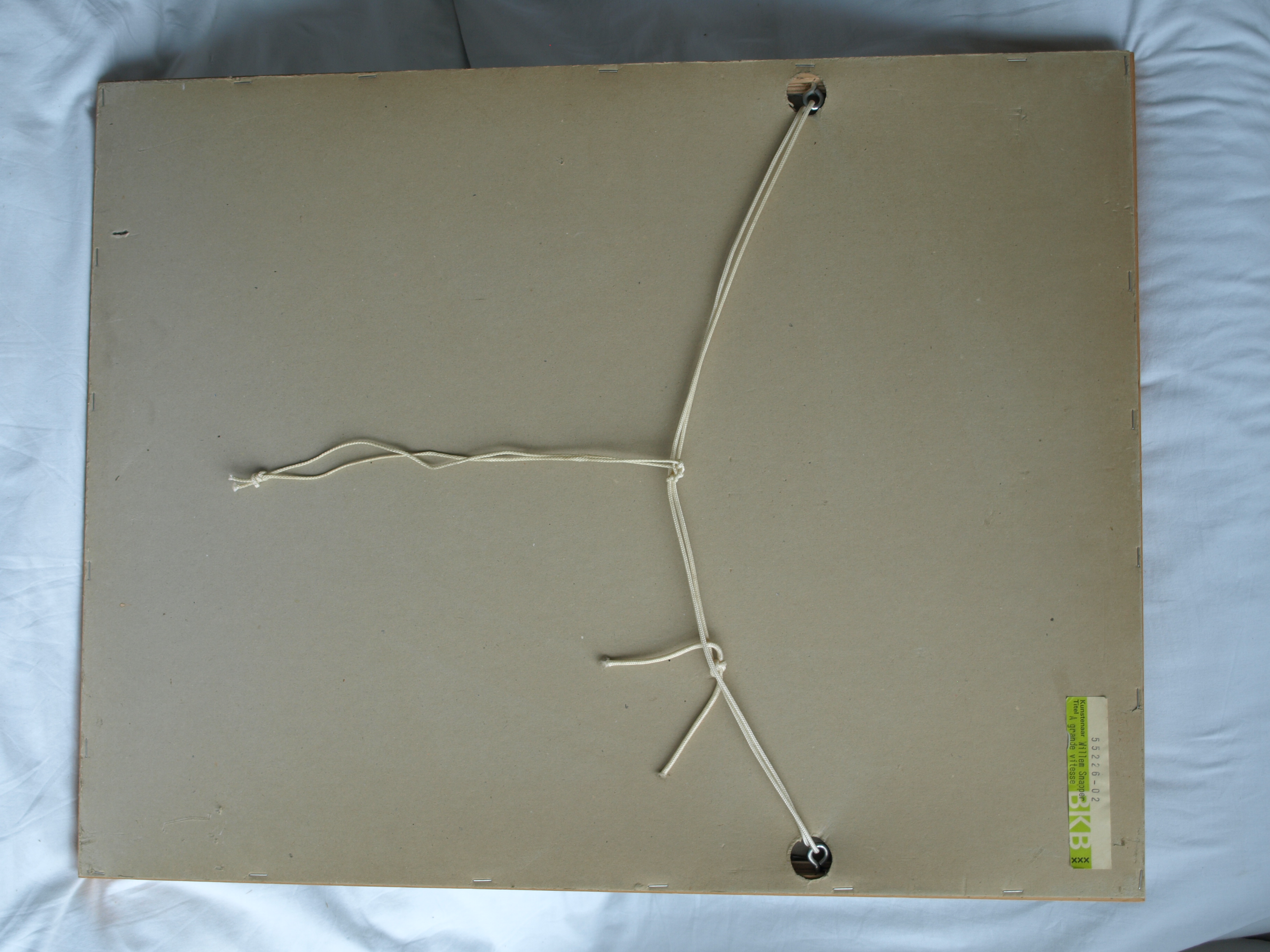 Willem Snapper - Zeefdruk , À grande vitesse – gesigneerd & ingelijst - 1981  kopen? Bied vanaf 1!