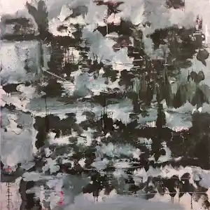 Angelos Tassopoulos - Olieverf op doek, Abstracte compositie - Zeer groot kaufen? Bieten Sie von 150!
