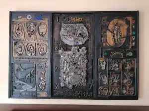 Remo Martini - Monumentale Assemblage-Sculptuur verkauft für € 500!