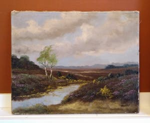 Anton Manuel - (1899-1973) - Heidelandschap - Circa 1935 kopen? Bied vanaf 1!
