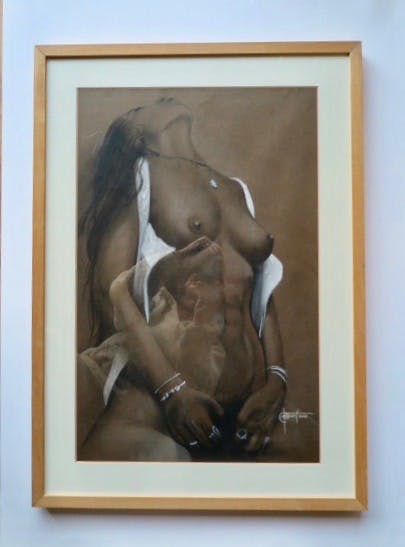 Niet of onleesbaar gesigneerd - Gesigneerd: Zoeteweij - Naakt II kopen? Bied vanaf 1!