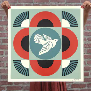 Shepard Fairey - Geometric Dove kopen? Bied vanaf 7!