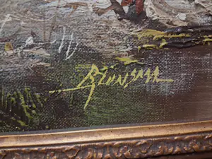 Albert Buikema - Besneeuwd boslandschap met hoeve kopen? Bied vanaf 600!