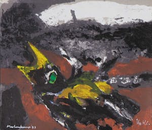 Nico Molenkamp - Lot van vier verschillende zeefdrukken kopen? Bied vanaf 30!