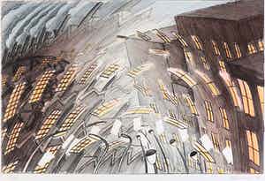 Jeroen Henneman - Litho, Business to business verkocht voor € 150!