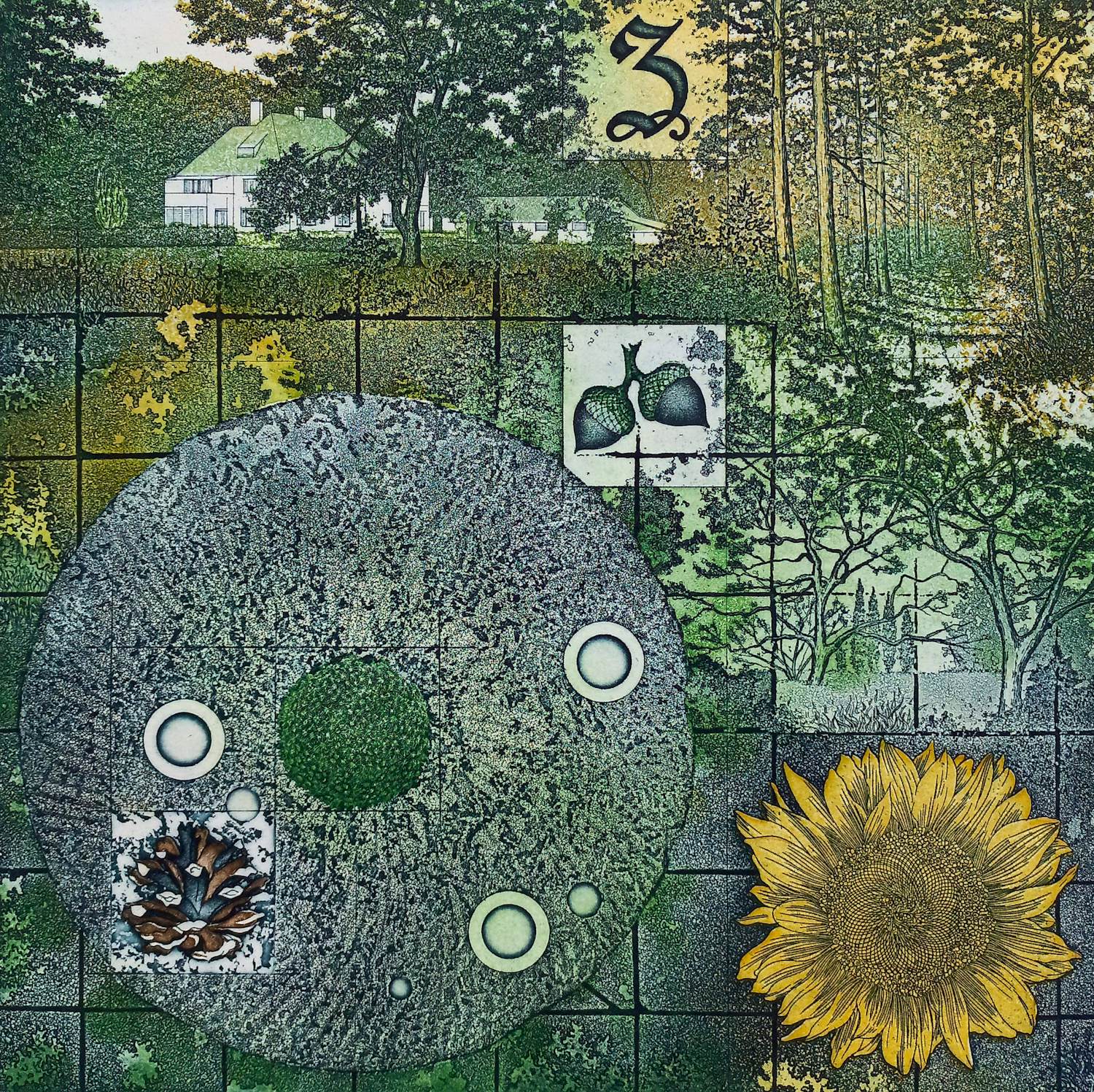 Chris van Otterloo - Zelhem, aquatint ets kopen? Bied vanaf 75!