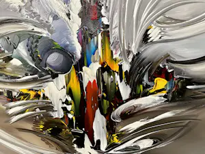 Gena - Abstract “ Storm” kopen? Bied vanaf 250!