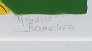 Ronald Boonacker - Zeefdruk, Toscana II - Ingelijst kopen? Bied vanaf 35!