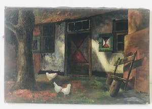 Niet of onleesbaar gesigneerd - Boerenerf Haarzuilens kopen? Bied vanaf 1!