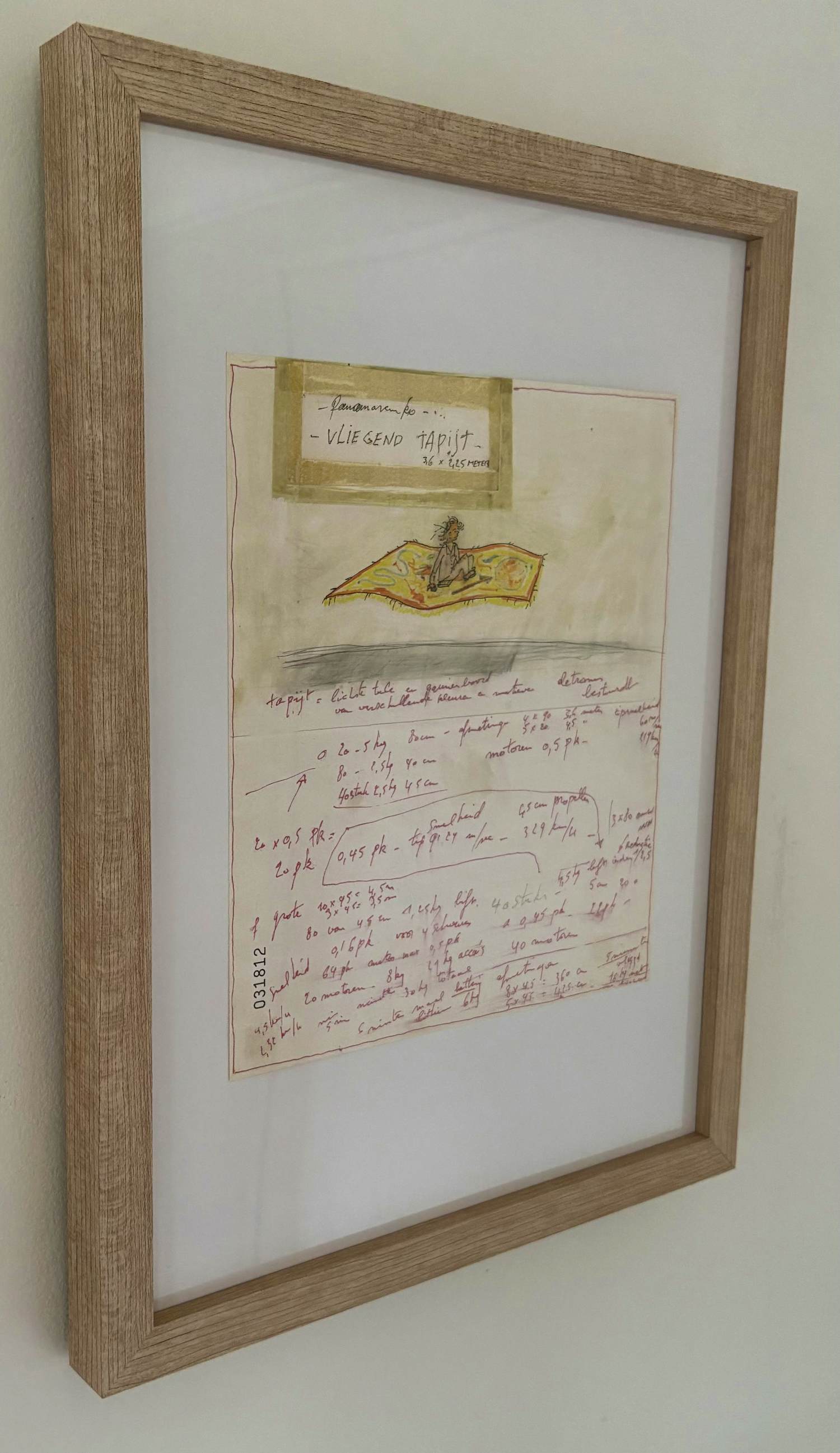 Panamarenko - Vliegend tapijt kopen? Bied vanaf 175!