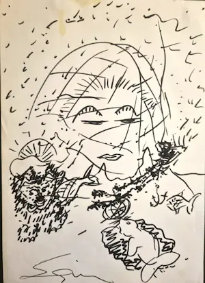 Leo Spindelaar - schetsen kopen? Bied vanaf 250!