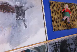 Pien Hazenberg - Vierluik, No escape - Ingelijst kopen? Bied vanaf 450!