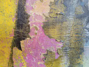 Marianne Benko - Abstracte kunst met gemengde techniek van olieverf en encaustiek kopen? Bied vanaf 375!