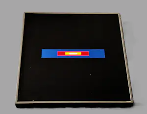 Piet van Zon - complete serie van viermaal acryl en tape op doek - 1990 - kaufen? Bieten Sie von 189!