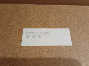 Dominique Ampe - Brief geschreven in mijn erotische tuin kopen? Bied vanaf 150!