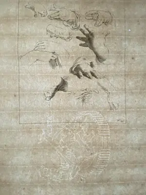 Abraham Bloemaert - Studie van handen kopen? Bied vanaf 49!