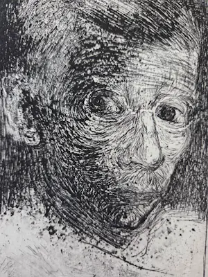 Buy Jan Mankes - Zelfportret met lorgnet.? Bid from 139!