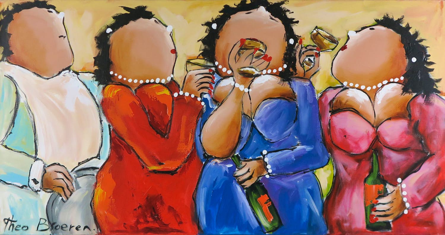 Theo Broeren - Acryl op doek, De proefdagen (Zeer groot) kaufen? Bieten Sie von 100!