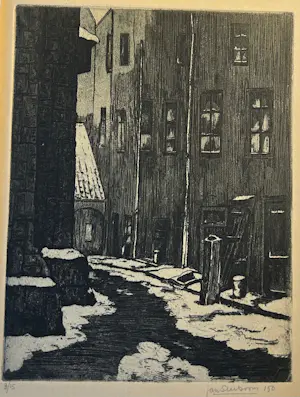 Jan Sleeboom - 9 Etsen kopen? Bied vanaf 50!