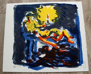 Jorg Immendorff - Drie litho's: Zwiebelmutter - 1993 kopen? Bied vanaf 750!