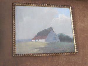 Niet of onleesbaar gesigneerd - Landschap met oude hoeve. kopen? Bied vanaf 10!