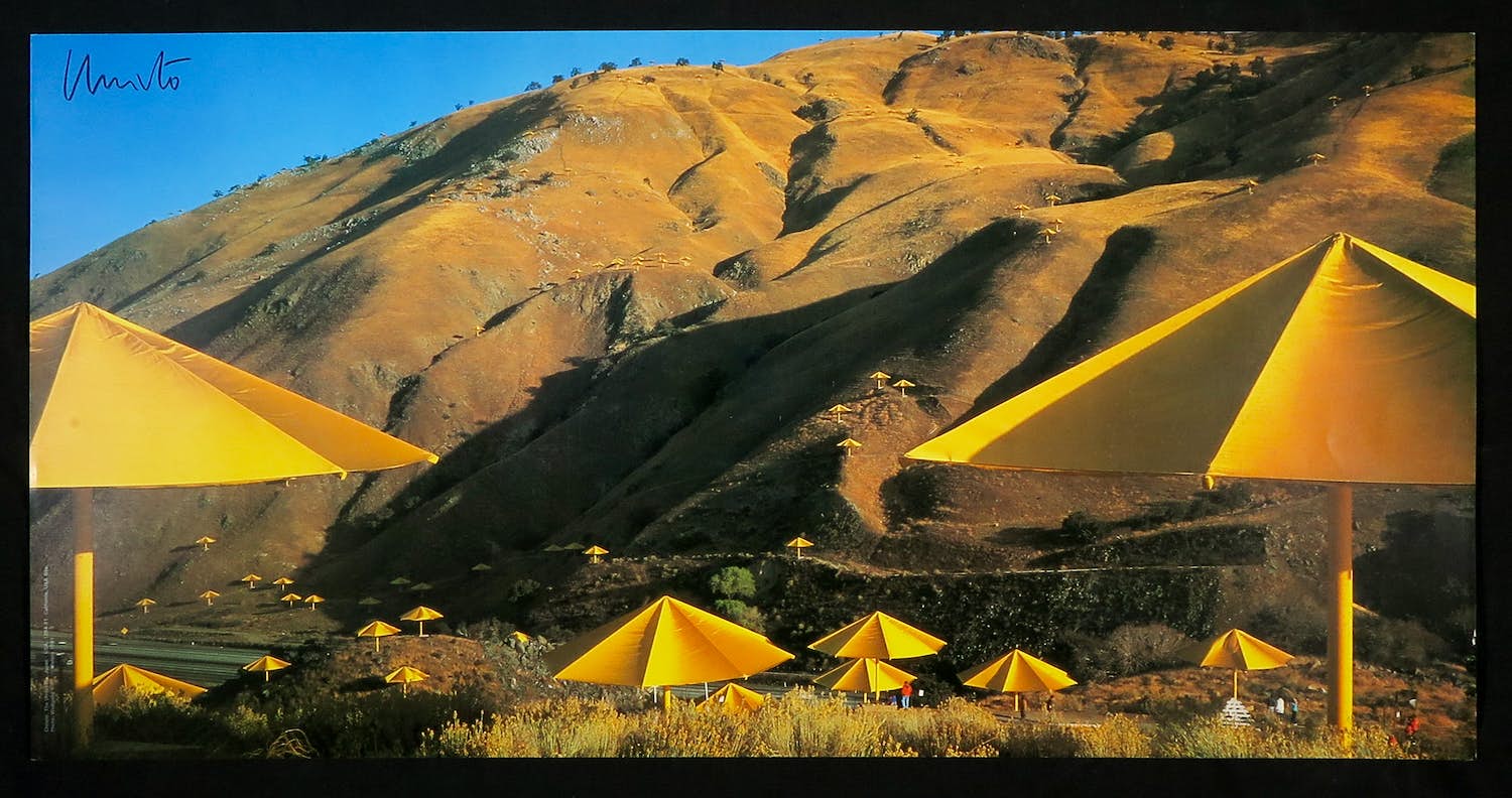 Christo - C-Print, The Umbrella kopen? Bied vanaf 250!