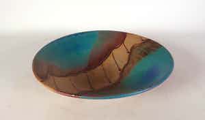 Ed Meissenberg - Aardewerk, Schaal verkocht voor € 20!