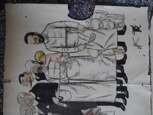 Niet of onleesbaar gesigneerd - karikaturen van artsen van de Medische Faculteit in Parijs. kopen? Bied vanaf 1!