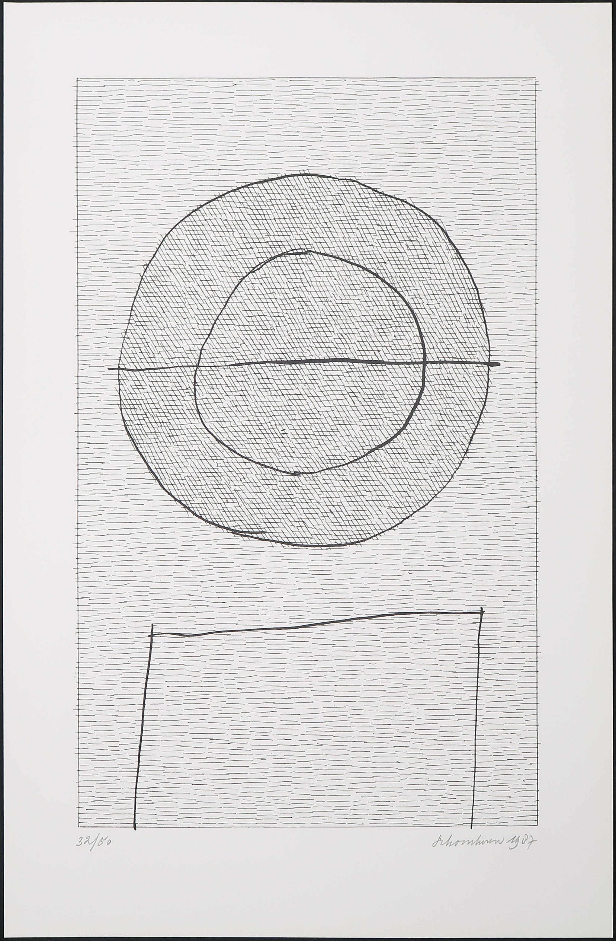 Jan Schoonhoven - Zeefdruk, Vorm kopen? Bied vanaf 350!