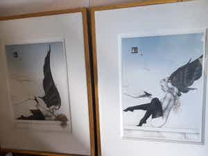 Michael Parkes - Almost Fallen Angels 1&2 verkocht voor € 1250!