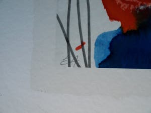 Arturo - Giclée , abstract en kleurrijk – E.A. - 70 x 70 cm kopen? Bied vanaf 30!