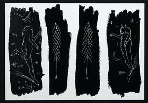 Henk Visch - Zeefdruk, Zonder titel kopen? Bied vanaf 35!