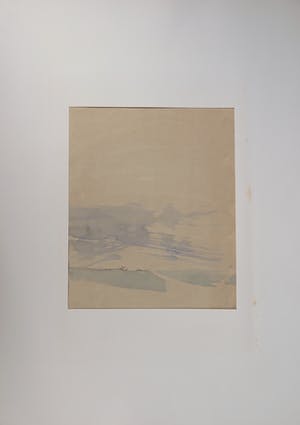 Wim de Bruin - Aquarel met inkt op papier, Zonder titel kopen? Bied vanaf 1!