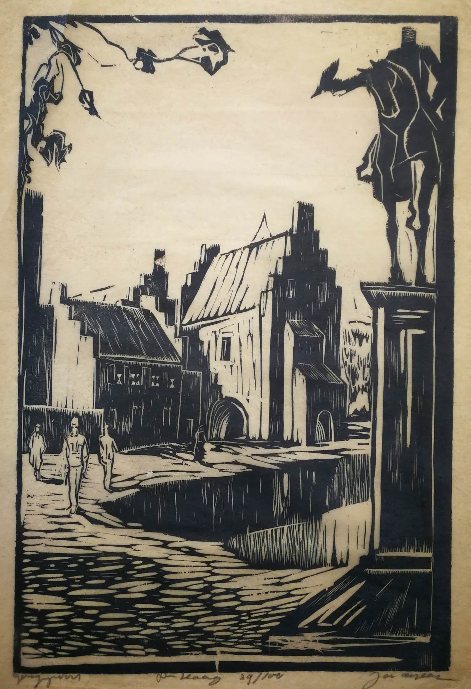 Jac. de Beer - Den Haag. Gevangenpoort. kopen? Bied vanaf 49!